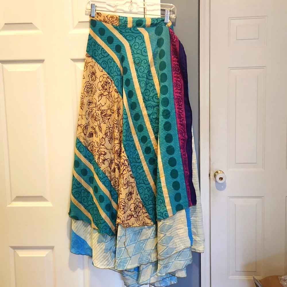 Brand new Silk Sari skirt